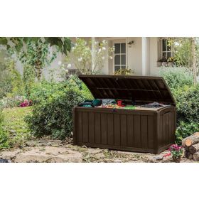 Aufbewahrungsbox Glenwood Storage Box, 390 Liter, dunkelbraun, 1280 x 650 x 610 mm