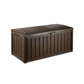 Aufbewahrungsbox Glenwood Storage Box, 390 Liter, dunkelbraun, 1280 x 650 x 610 mm