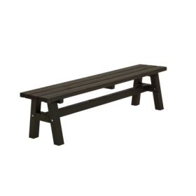 Country Plankenbank, schwarz, 1770 x 370 x 460 mm