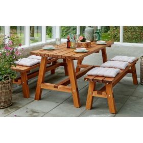 Country Gartentisch, teak, 1770 x 750 x 720 mm