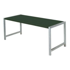 Planken-Gartentisch, grün, 1860 x 770 x 730 mm