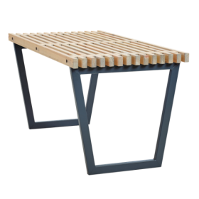 Siesta-table de jardin, bois flottant coleur, 1380 mm