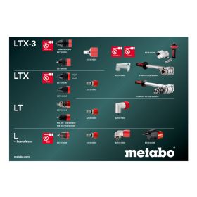 Metabo Perceuse à percussion à batterie SB 18 LTX-3 BL Q I, 18 V en trois versions