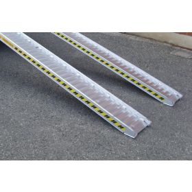 Rampes en aluminium 3500 mm légères en deux largeurs différentes