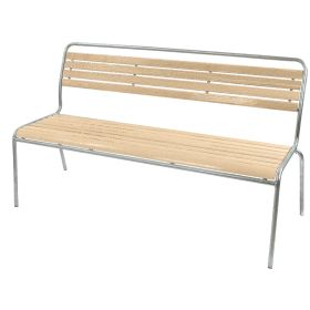 Schaffner Gartenbank RIGI aus Schweizer Eschenholz ohne Armlehne, holz geölt, BxTxH 1500 x 610 x 860 mm