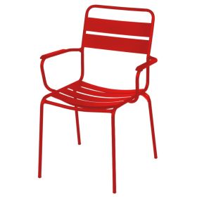 Schaffner Chaise de jardin Glarus en métal, revêtement par poudre, disponible en plusieurs versions