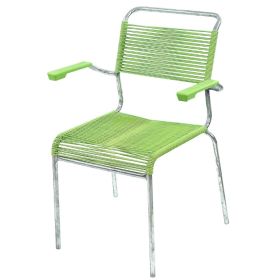 Schaffner Chaise de jardin SÄNTIS avec toile spaghetti, disponible en plusieurs versions