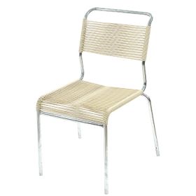 Schaffner Chaise de jardin SÄNTIS avec toile spaghetti, disponible en plusieurs versions