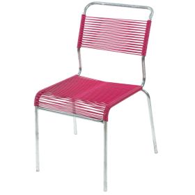 Schaffner Chaise de jardin SÄNTIS avec toile spaghetti, disponible en plusieurs versions
