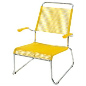 Schaffner Spaghetti-Lounger-Deluxe, chaise à dossier haut Säntis, en diverses couleurs