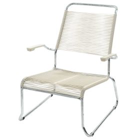 Schaffner Spaghetti-Lounger-Deluxe, chaise à dossier haut Säntis, en diverses couleurs