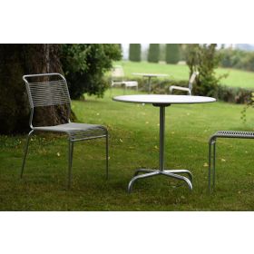 Schaffner Chaise de jardin Schaffner Spaghetti SÄNTIS, structure en tube d'acier revêtu, en différentes versions