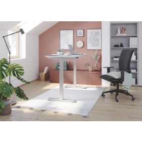 Höhenverstellbarer Schreibtisch mit Kabelwanne, in diversen Ausführungen