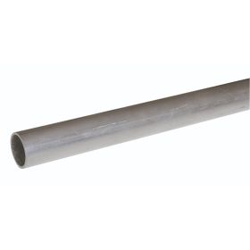 Schulte Aluminiumrohr für Regalleiter, Ø 30 mm, 3000 mm lang, eloxiert