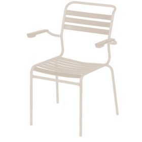 Schaffner Chaise de jardin de jardin SÄNTIS, revêtement par poudre, en diverses exécutions