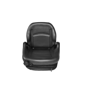 Universeller gefederter Staplersitz mit Sitzkontaktschalter und Gurt, 500 x 590 x 620 mm
