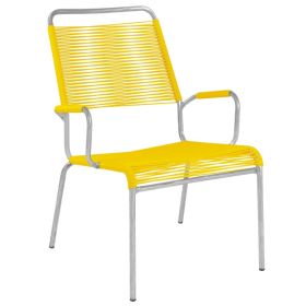 Schaffner Salon Spaghetti-Sessel RIGI mit Armlehnen, in diversen Farben