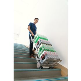 Selbstbremsender Treppensteiger mit Raupenantrieb | Tragkraft 70 kg 