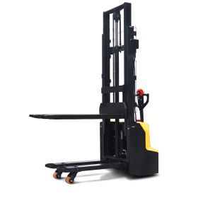 Deichselstapler mit Lithium-Batterie und Initialhub - Tragkraft 1200 kg, Hubhöhe 2600 mm, Duplex-Hubgerüst