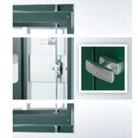 biohort Gerätehaus Europa, dunkelgrün, Gr. 2: 1720 x 1560 x 1960 mm