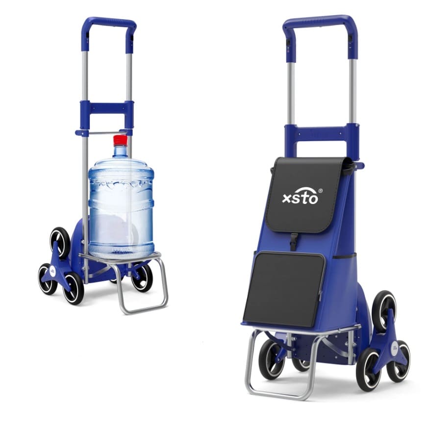 Chariot de courses pliable - Chariot de courses pliable - Pour escaliers, grimpeurs et courses - En aluminium/diable Chariot de courses pliable - Chariot de courses pliable - Pour escaliers, grimpeurs et courses - En aluminium/diable