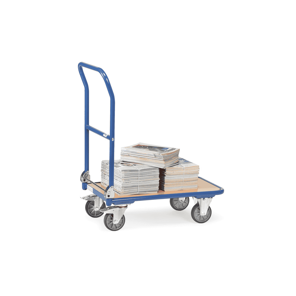 Chariot pliable | charge utile 250 kg | différentes tailles de plate-forme