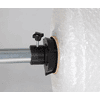 Support de découpe pour 2 rouleaux de matériau d'emballage horizontal