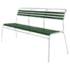 Schaffner SÄNTIS banc avec lattes, structure en tube d'acier galvanisé à chaud, disponible en plusieurs versions