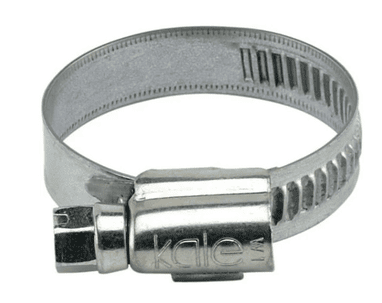 Collier de serrage 20 à 32 mm, largeur 9 mm, galvanisé