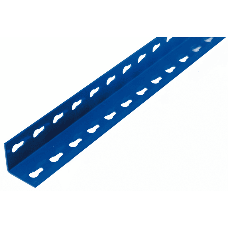 Schulte Z1 Winkelprofil für Weitspannregale, blau, BxT 48 × 48 mm, in 3 Grössen
