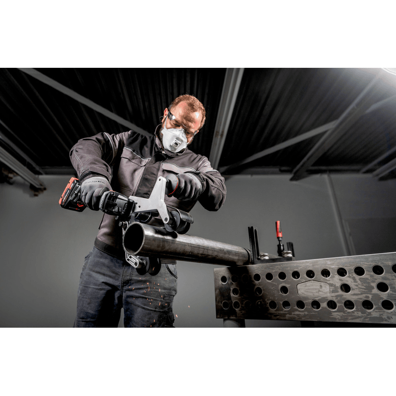 Metabo Akku-Rohrbandschleifer RBVB 18 LTX BL 180, 18 V ohne Akku, mit metaBOX 185 XL