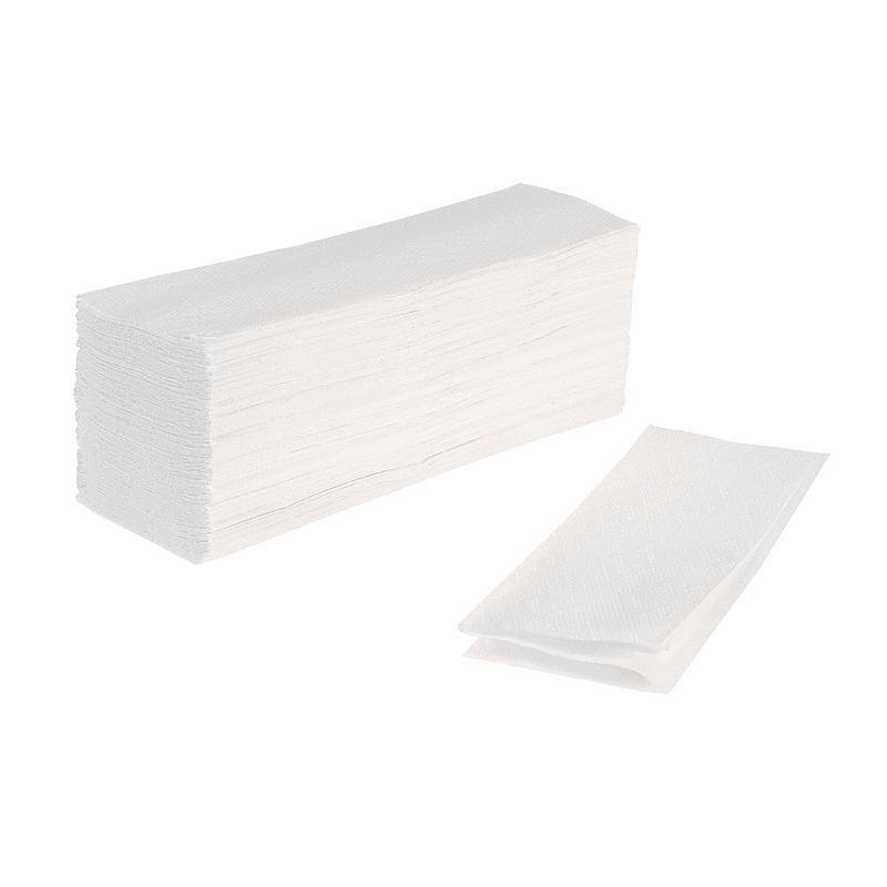 Essuie-mains en papier Edelweiss, pliage en Z sur palette