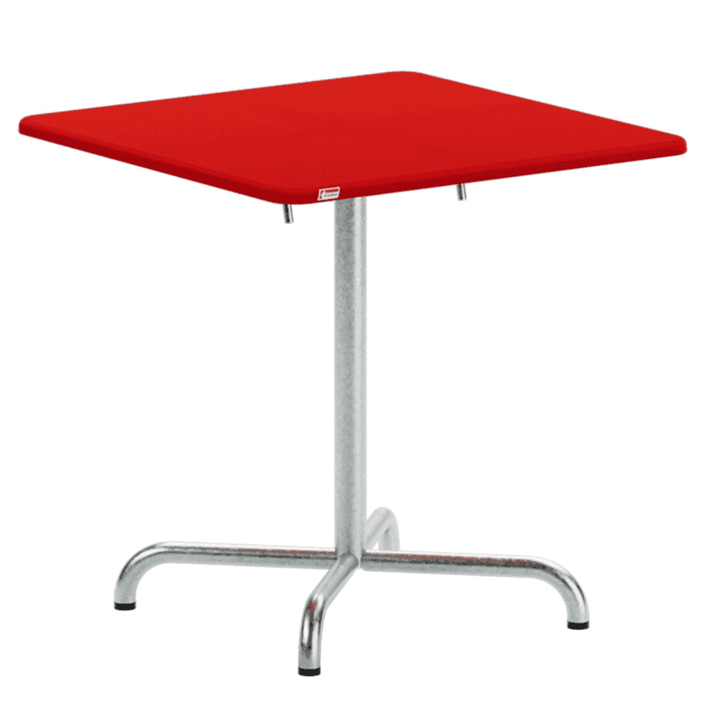 Schaffner Table de jardin pliable Davos en fibre de verre, disponible en plusieurs modèles