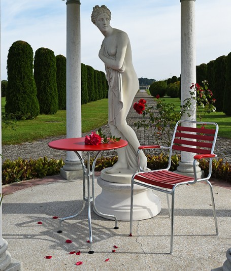 Schaffner Table de jardin en métal St.Moritz, en diverses exécutions