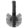 Steffen LED Akku-Handleuchte 5 W, 600 + 100 lm, 5700 K, 240° drehbar, IP54, schwarz/orange