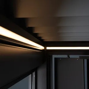 Biohort LED-Beleuchtung, warmweiss - Zubehör zu Pergola, für alle Pergola-Grössen