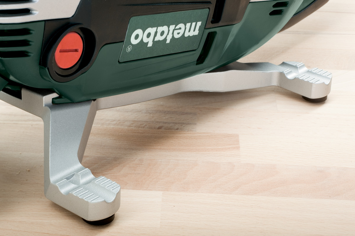 Metabo Ponceuse à bande BAE 75, 1010 watts, avec socle de machine