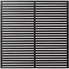 PLUS Pergola double avec clôture Tokyo, noir RAL 9005, modèle 3, L x P x H 6 640 x 2 380 x 2 170 mm