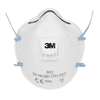 3M Masque de protection respiratoire 8822PRO5 blanc/bleu, 5 pièces