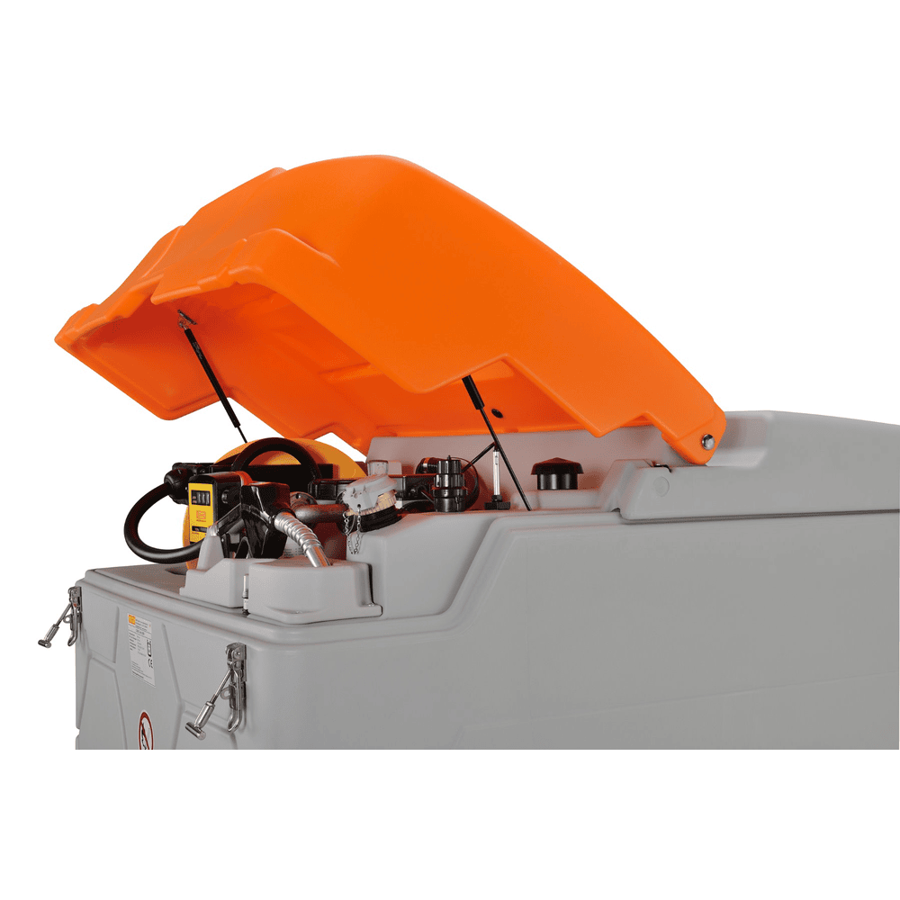 Dieseltank CUBE von CEMO mit Elektropumpe 230 V für den Aussenbereich | Inhalt 1000 – 7500 l