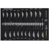 KRAFTWERK BT700 Werkstattwagen, 8 Schubladen, BASIC, inkl. Werkzeug, 351-teilig, BxTxH 719 x 474 x 1000 mm
