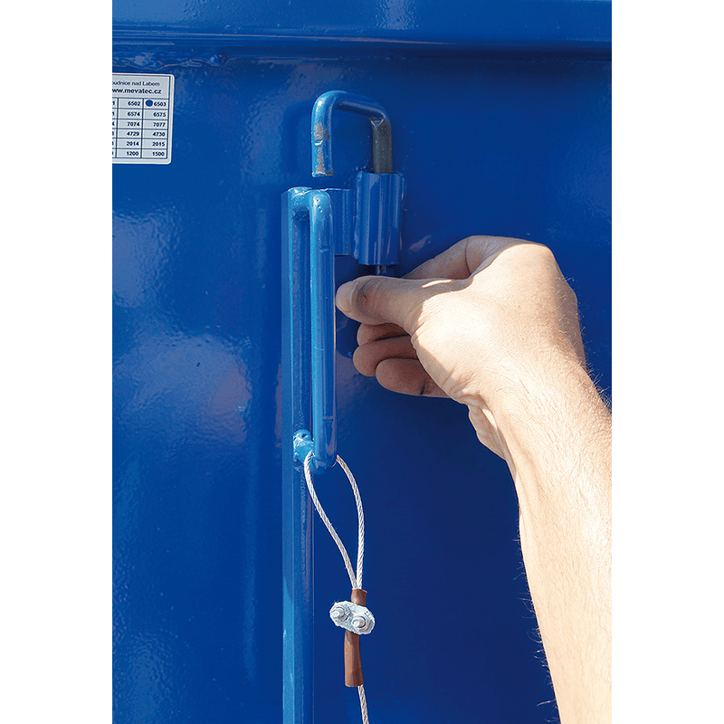 Proficontainer avec double fond et robinet de vidange