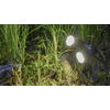 Steffen GardenLine Spot mit 2 x LED-Lampe 5W (10W), 800lm, 4000K, H05RN-F, 3 m Kabel
