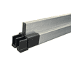 Schulte rail de guidage pour rayonnage d'attente, 1300 mm