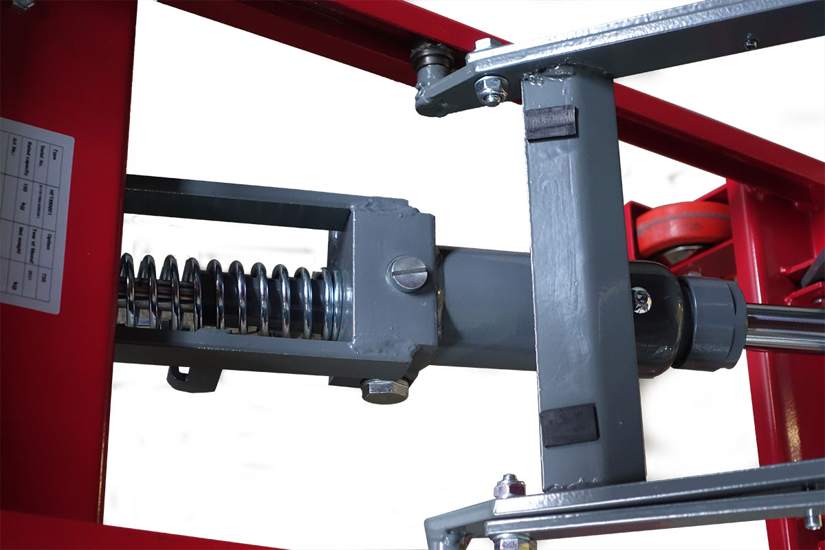 Hubtischwagen fahrbar, Tragkraft 150 kg, Höhe Tisch 720 mm, Plattform 700 x 450 mm