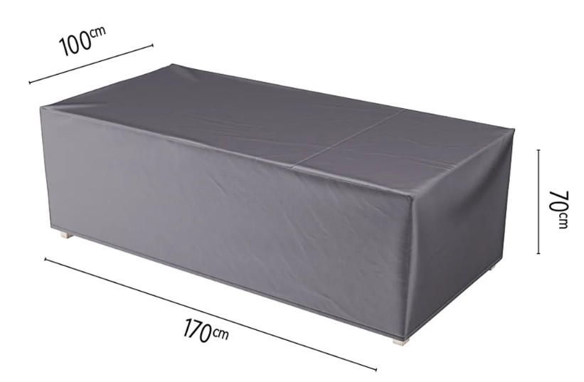 Platinum AeroCover Housse de protection pour banquette lounge, L x L x H 1700 x 1000 x 700 mm