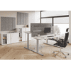 Cloison acoustique UltraBase avec rail d'organisation, en diverses tailles