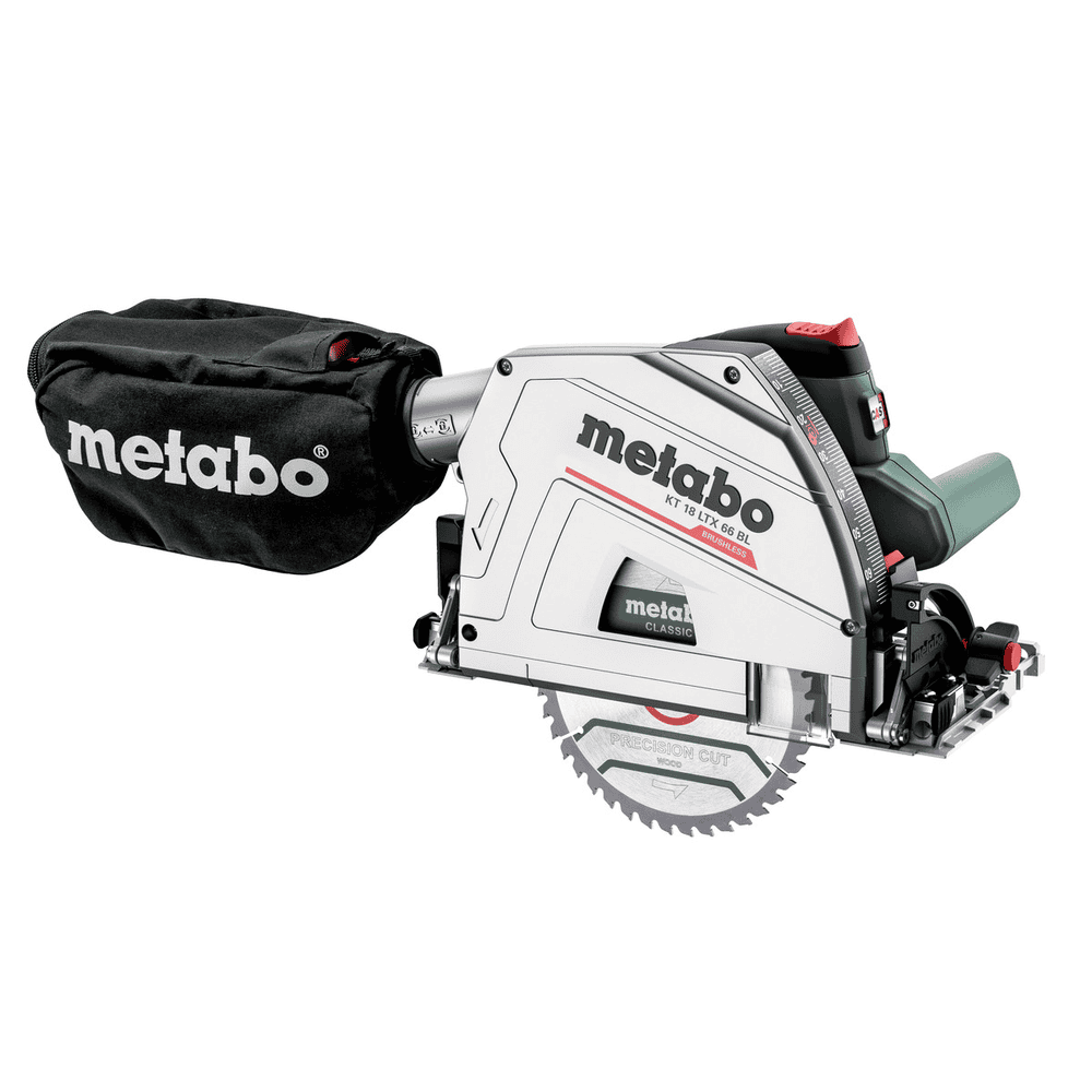 Metabo Akku-Tauchkreissäge KT 18 LTX 66 BL, 18 V in fünf Ausführungen