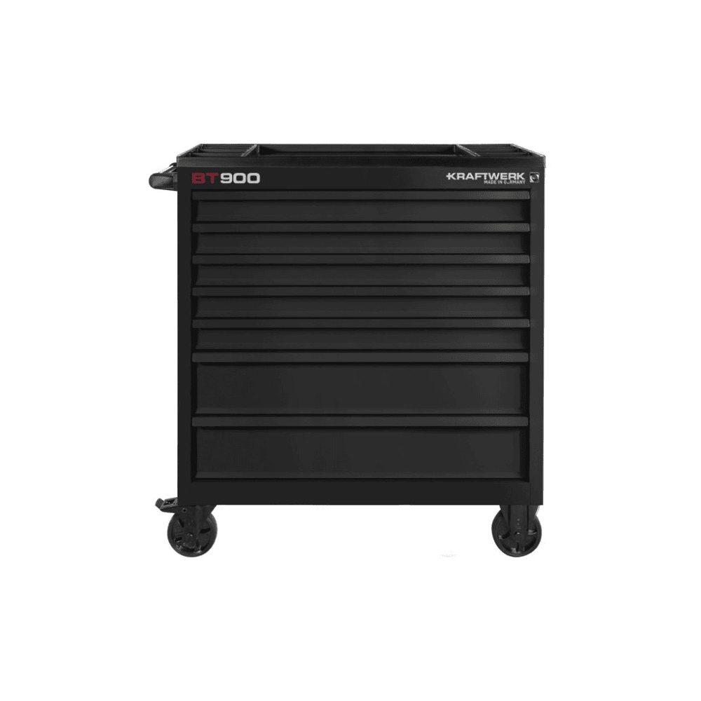 KRAFTWERK BT900 BT Line Werkstattwagen, 7 Schubladen, schwarz, 241-teilig, BxTxH 999 x 474 x 1000 mm