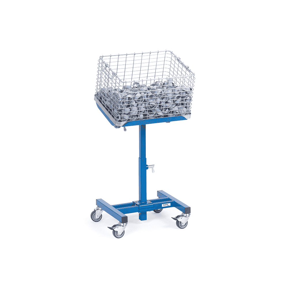 Fetra Materialständer neigbar, höhenverstellbar im 25 mm Raster, Tragkraft 150 kg